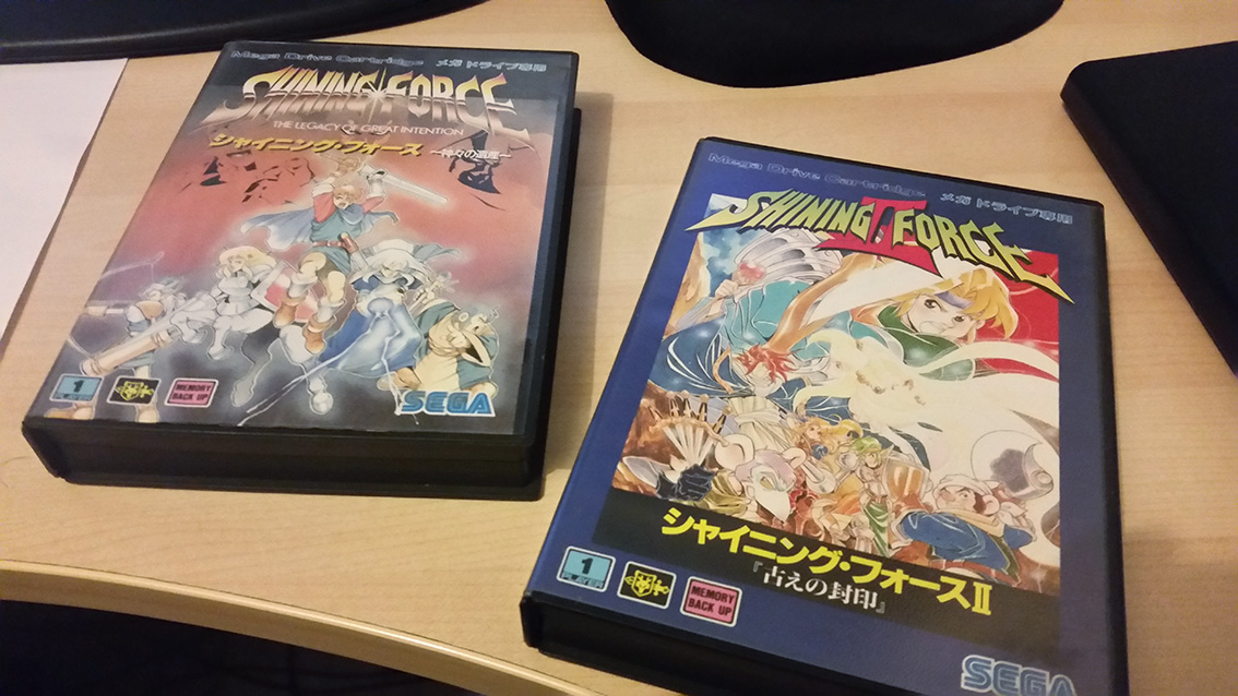 Retrogaming Shiningforce-md